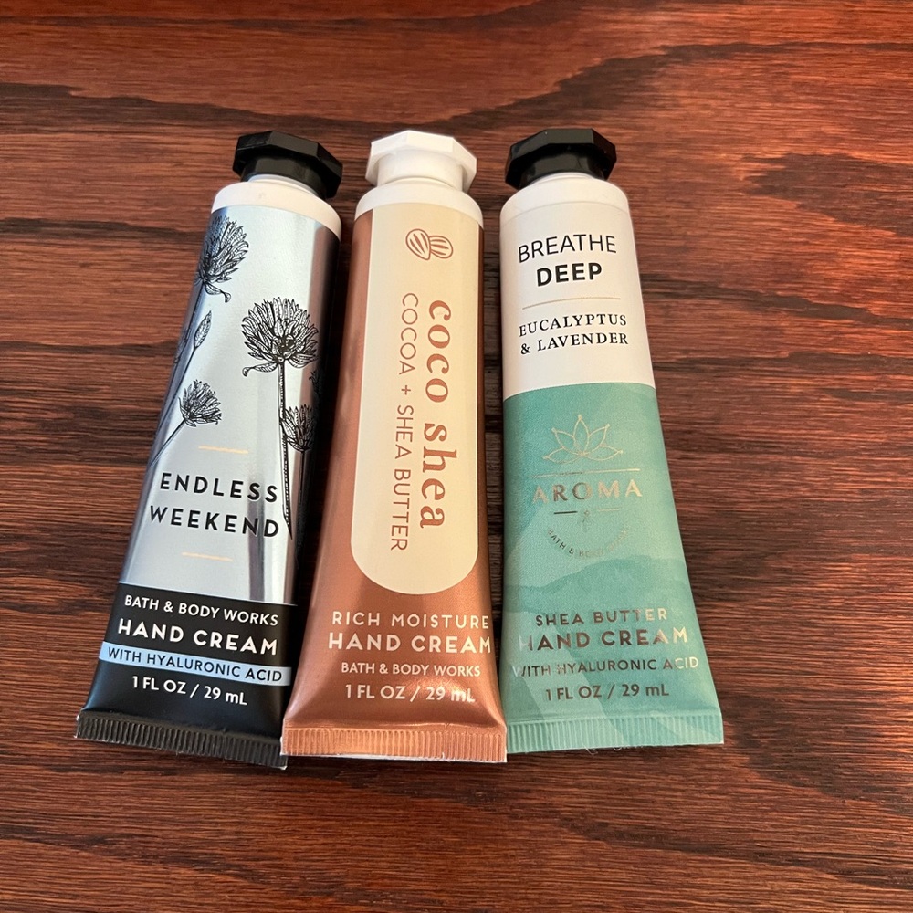 Bath & Body Works Hand Cream Trio